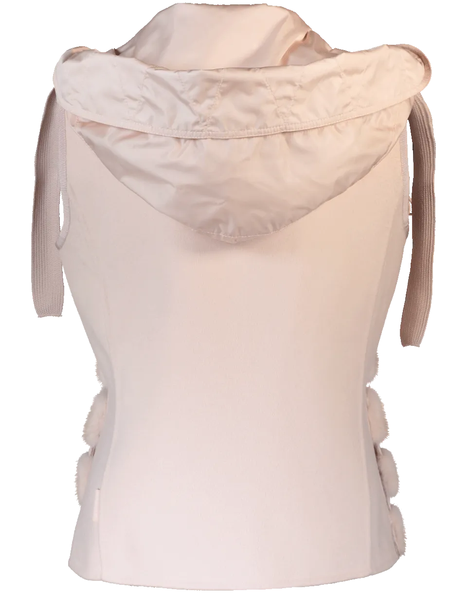 Ametrine Hooded Gilet Vest