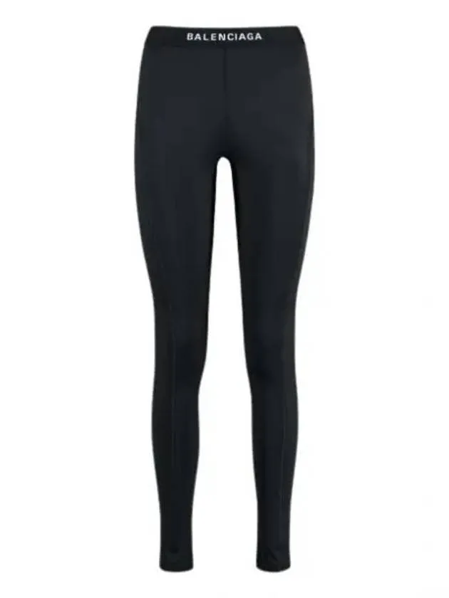 Balenciaga Athletic Leggings Pans Black