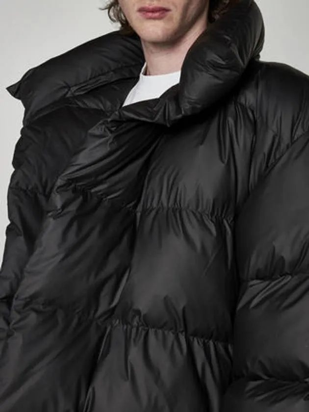 Balenciaga Back Logo Wrap Padding Black