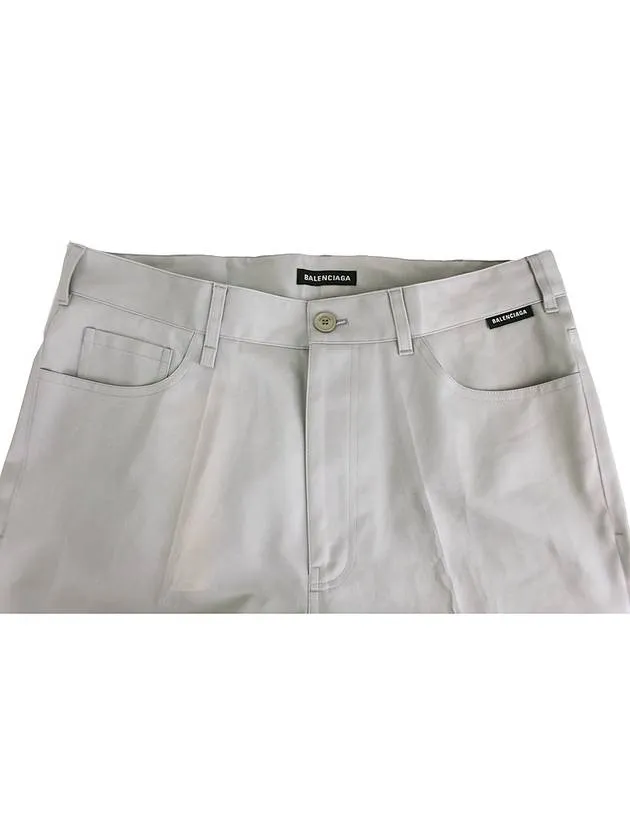 Balenciaga Fluid Wide Pants Pearl Grey