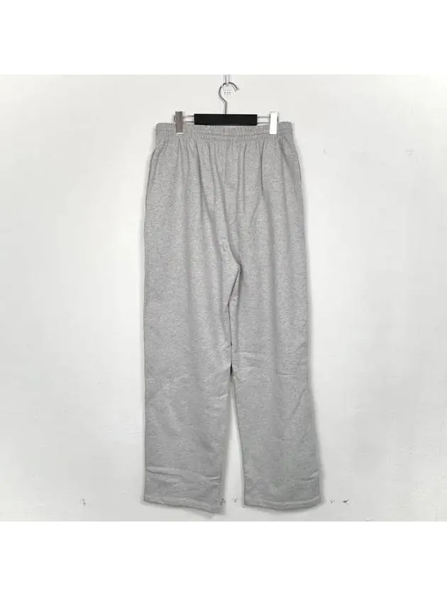 Balenciaga Logo Training Jogger Pants Gray