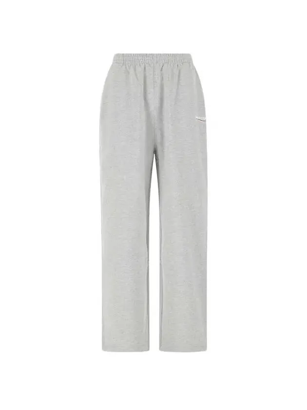 Balenciaga Logo Training Jogger Pants Gray