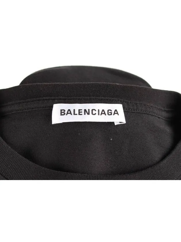 Balenciaga Rainbow logo short sleeve t shirt S