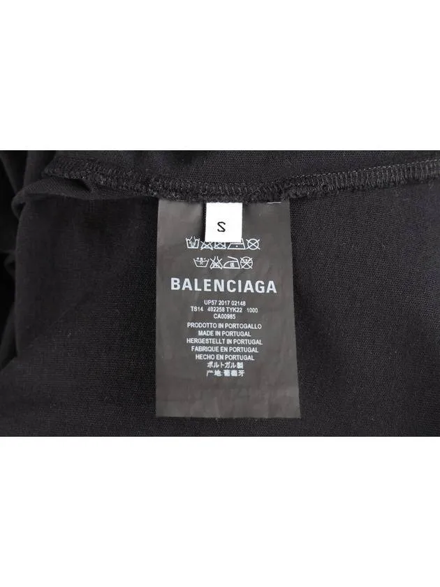 Balenciaga Rainbow logo short sleeve t shirt S