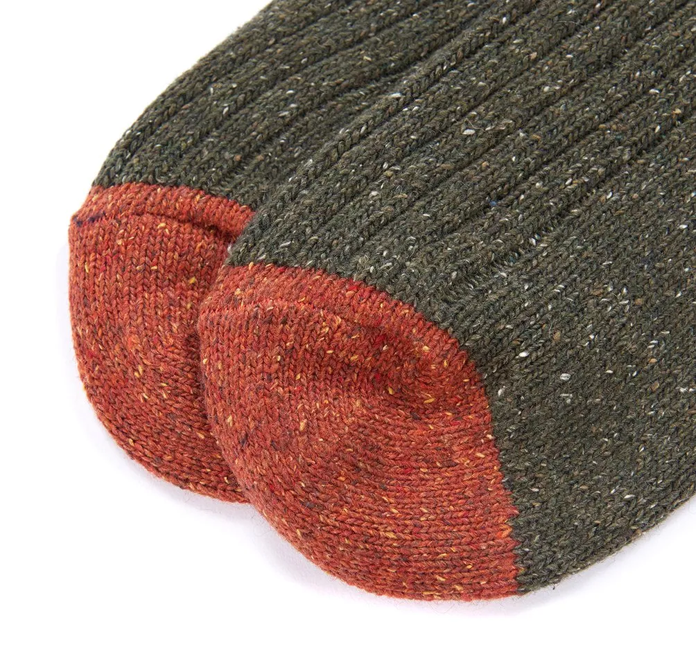 Barbour Accessories Houghton Socks Olive