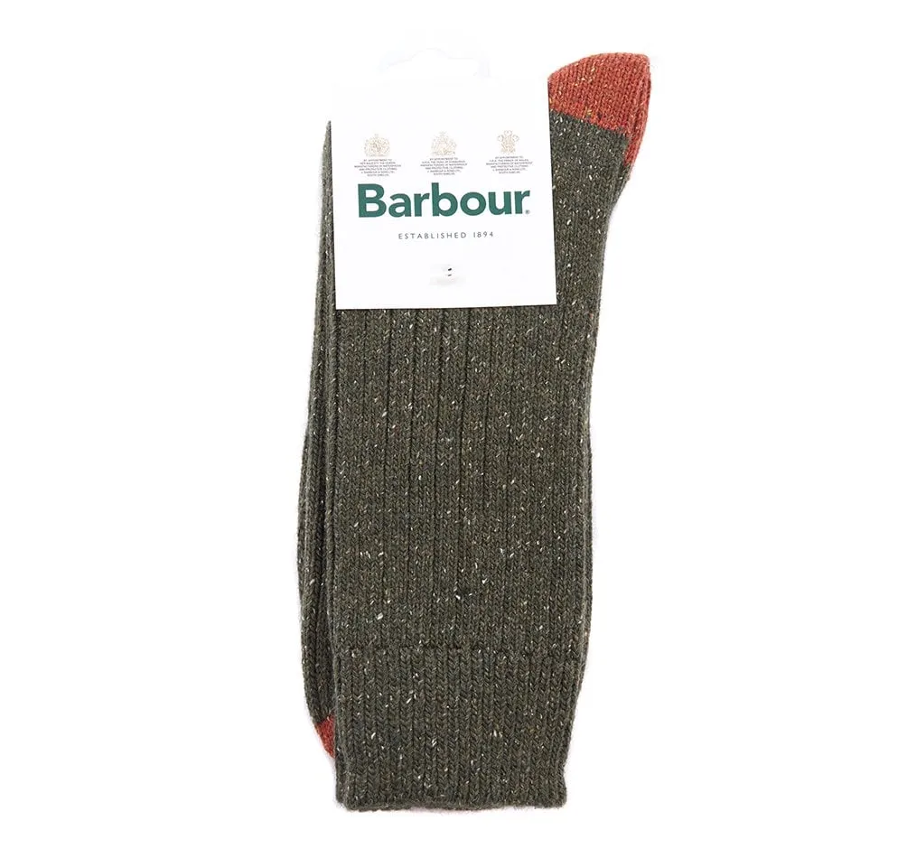 Barbour Accessories Houghton Socks Olive