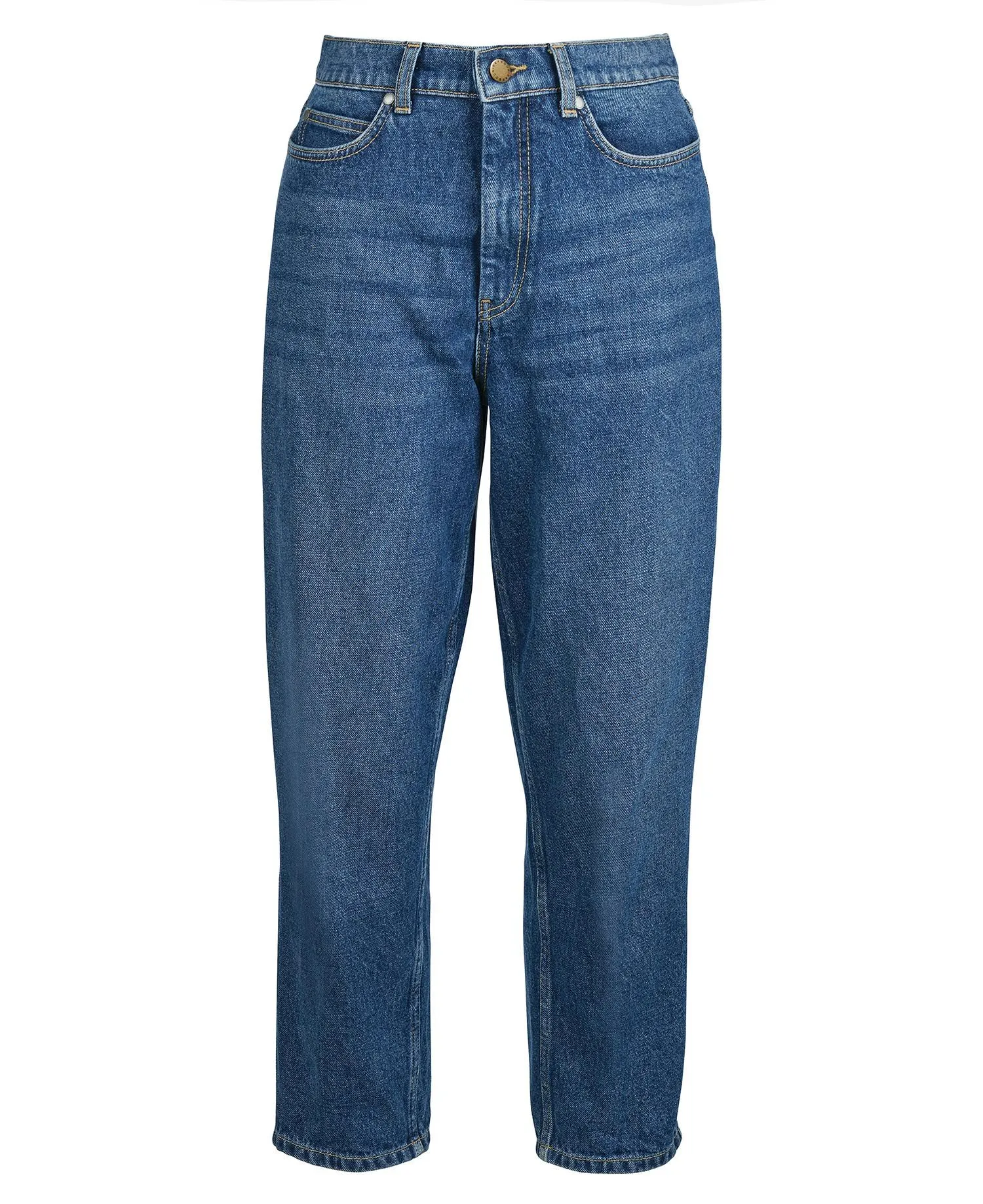 BARBOUR Moorland High-Rise Jeans BLUE