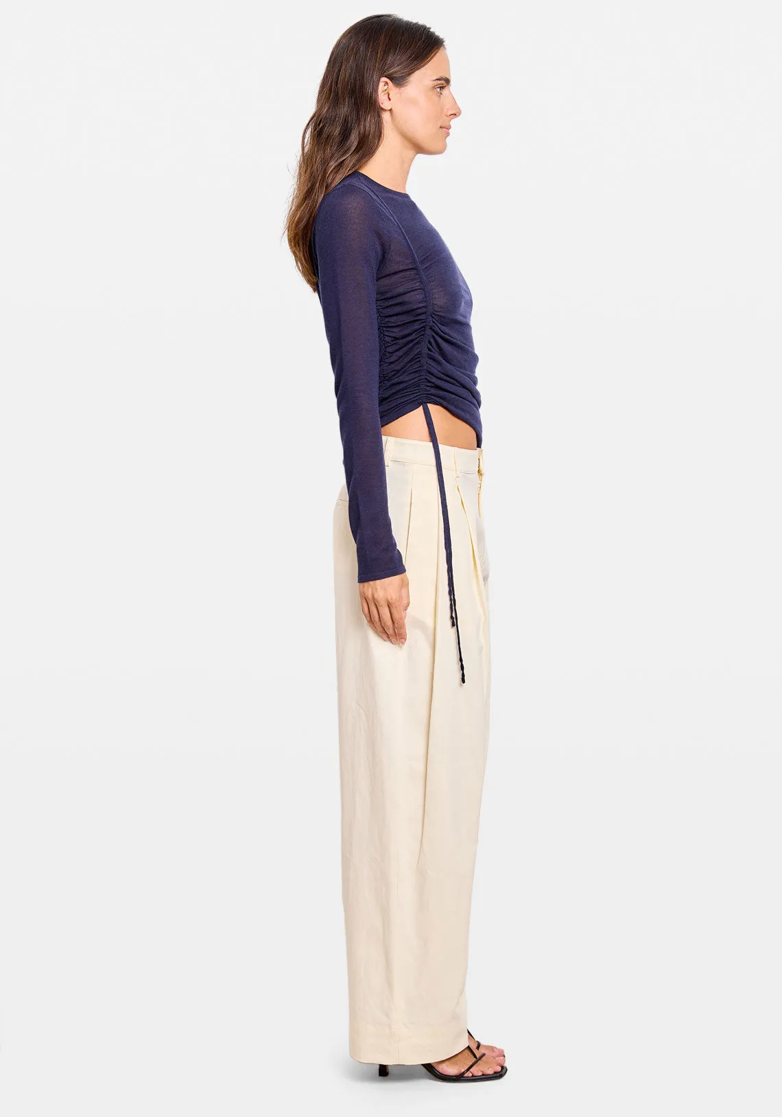 CHARLIE TROUSER IVORY