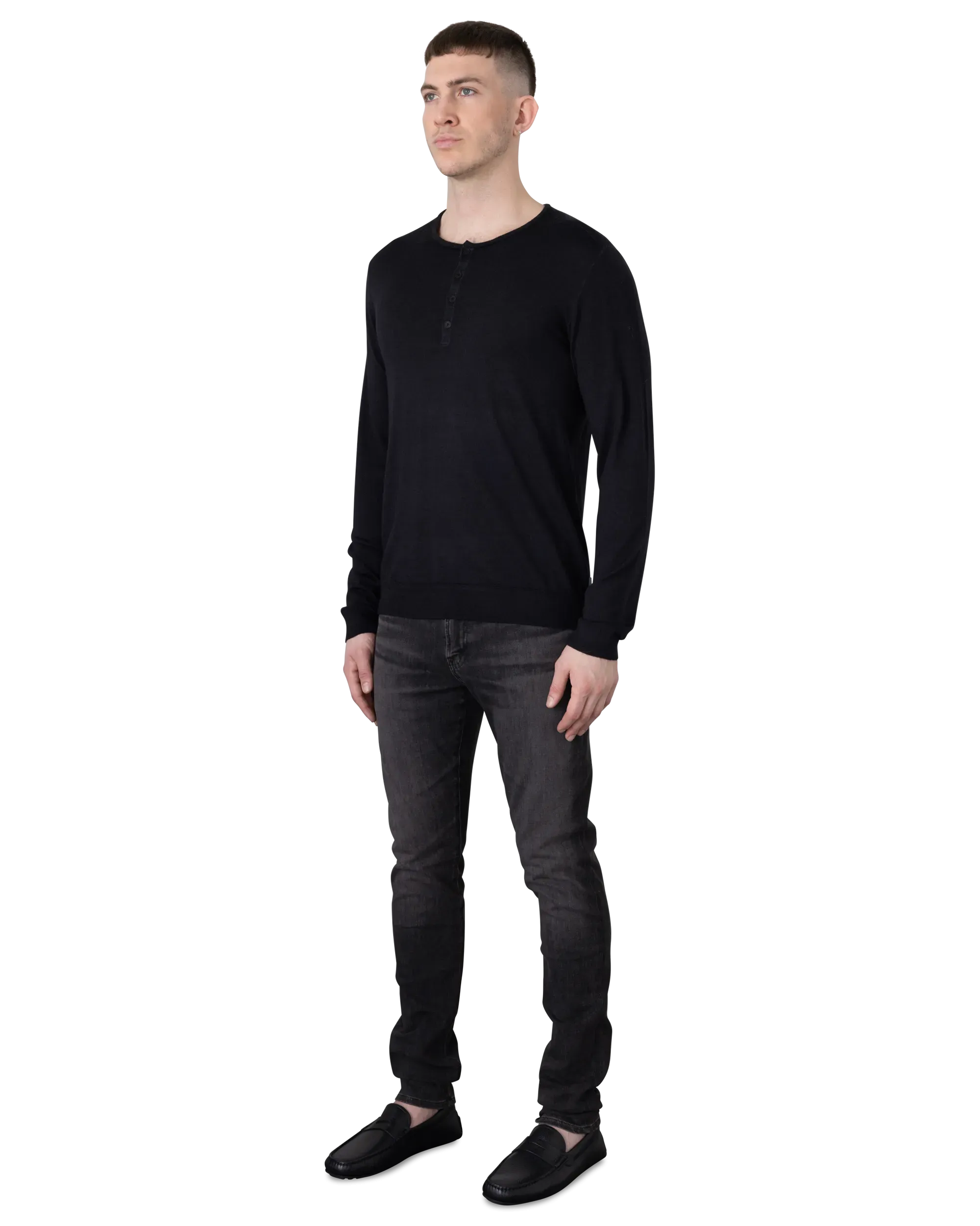 Eren Long Sleeve Henley