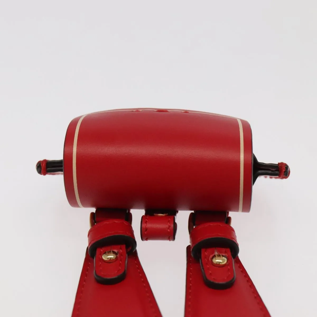 Fendi Baguette Red Leather Accessories
