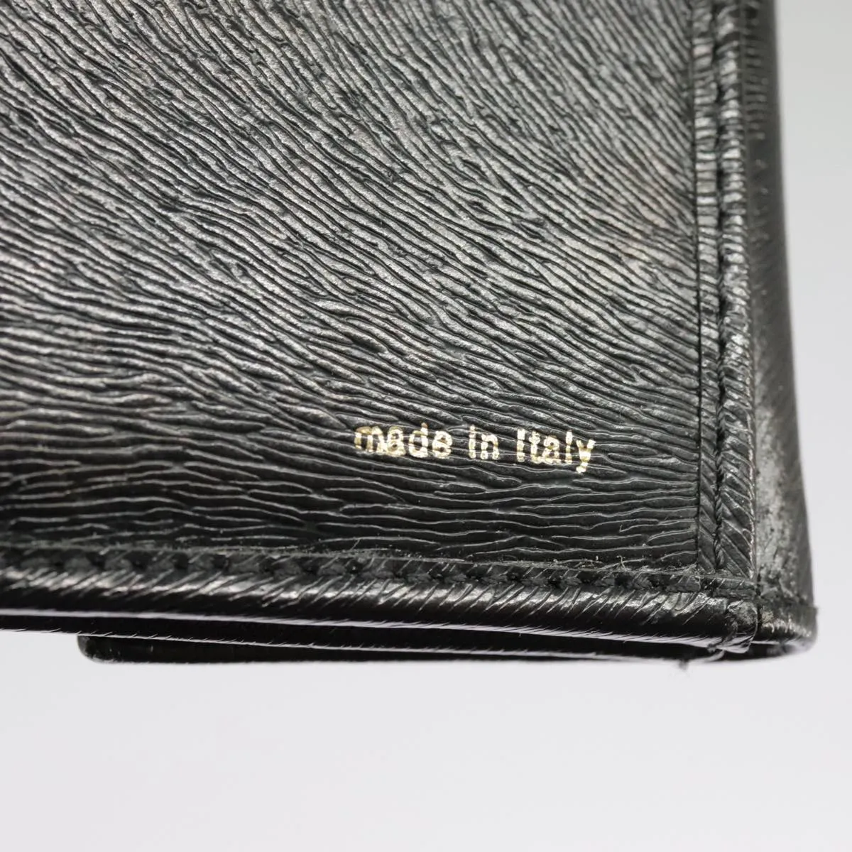 Fendi FENDIGRAPHY Black Leather Accessories