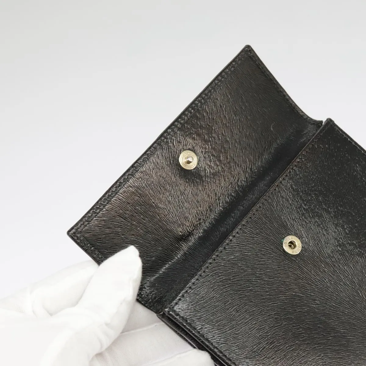 Fendi FENDIGRAPHY Black Leather Accessories