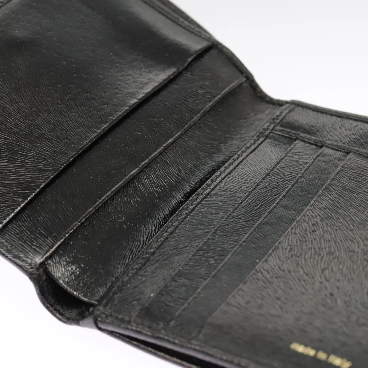 Fendi FENDIGRAPHY Black Leather Accessories