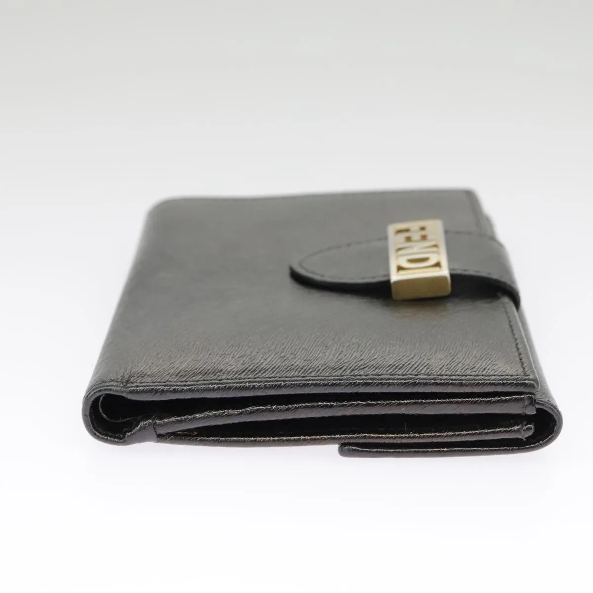 Fendi FENDIGRAPHY Black Leather Accessories