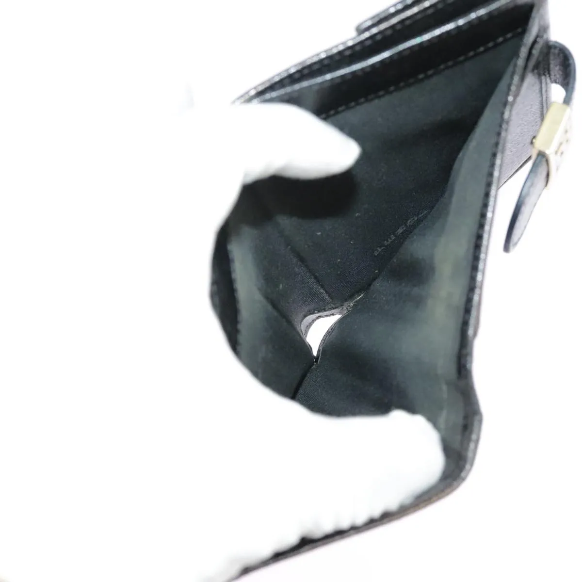 Fendi FENDIGRAPHY Black Leather Accessories