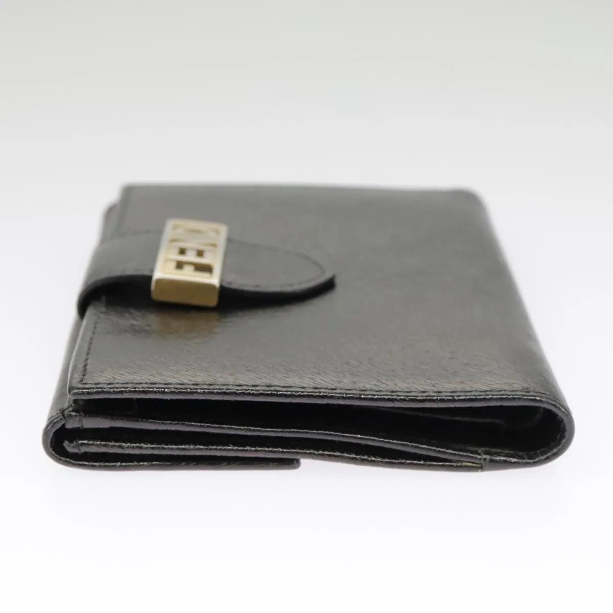 Fendi FENDIGRAPHY Black Leather Accessories