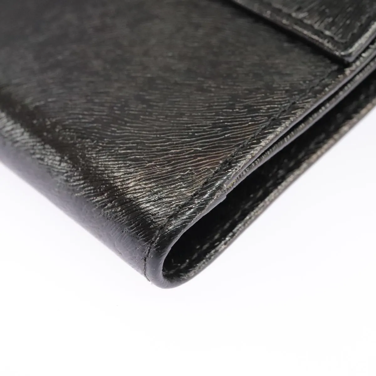 Fendi FENDIGRAPHY Black Leather Accessories