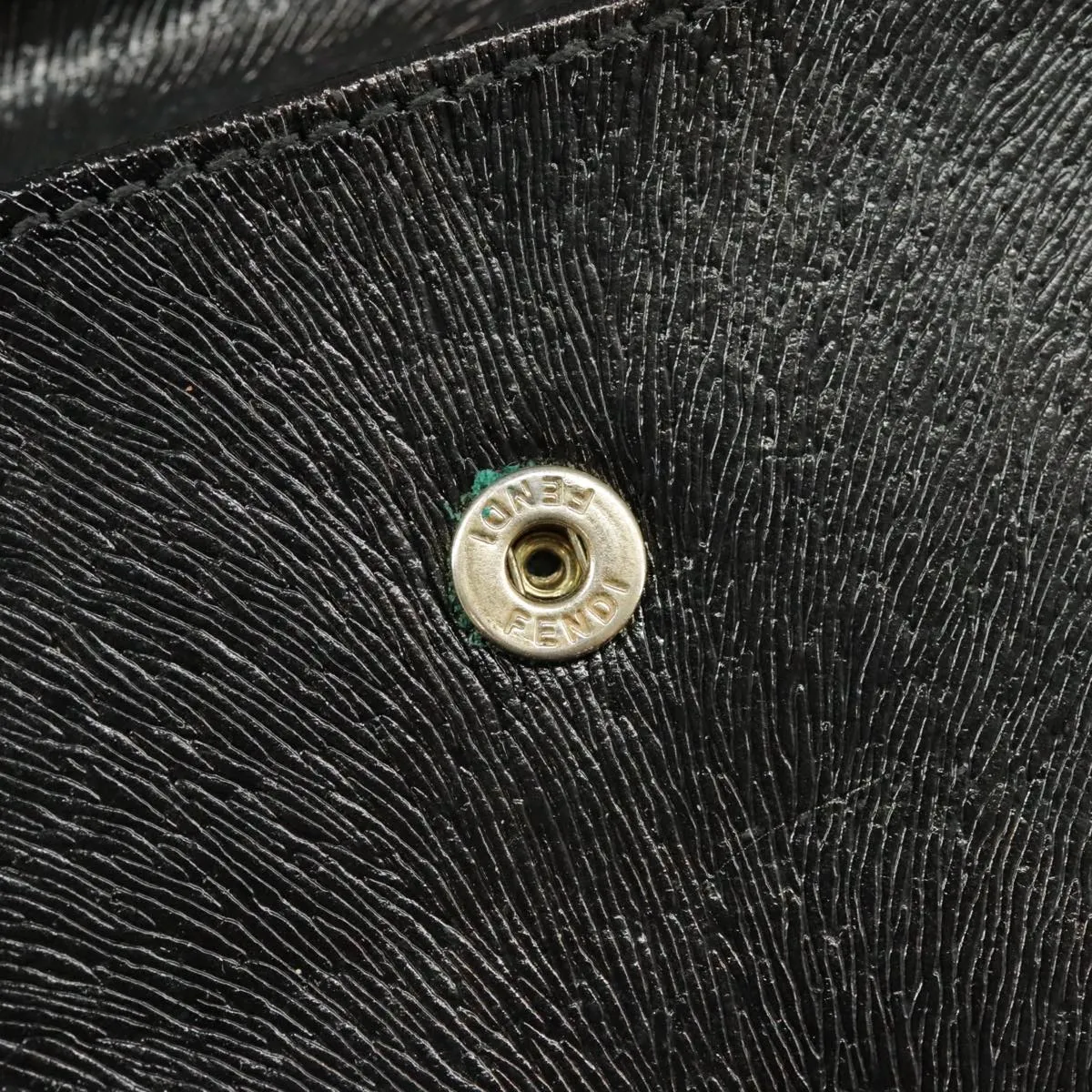 Fendi FENDIGRAPHY Black Leather Accessories