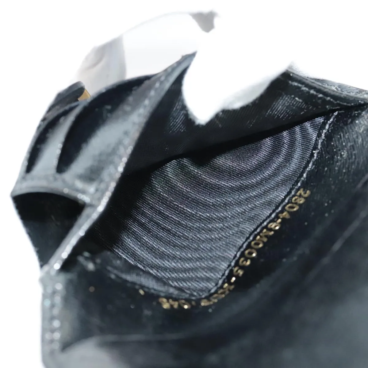 Fendi FENDIGRAPHY Black Leather Accessories