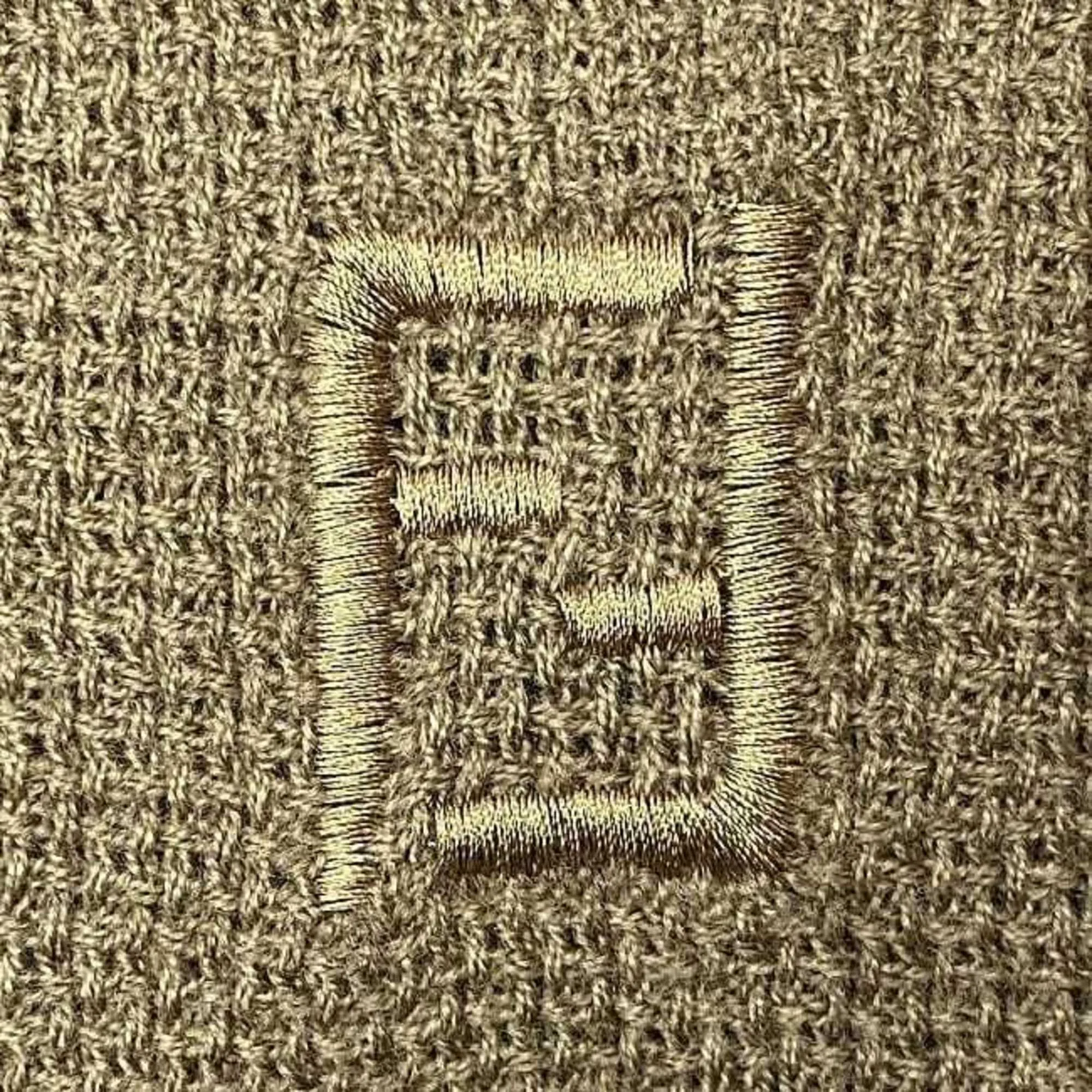 Fendi FF Beige Wool Accessories
