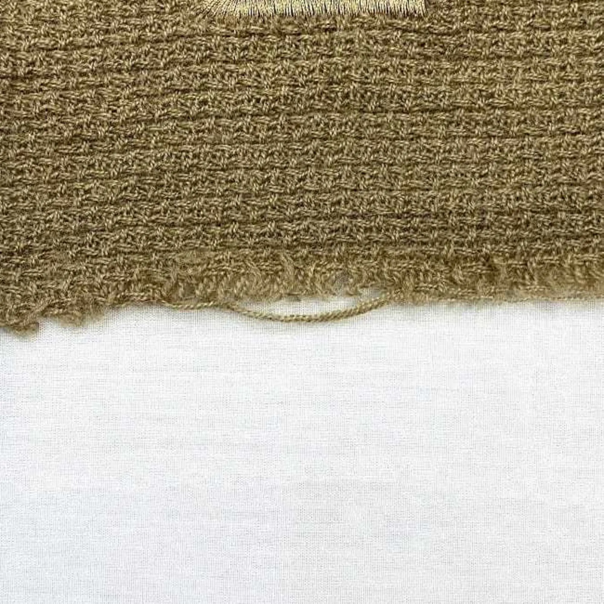 Fendi FF Beige Wool Accessories