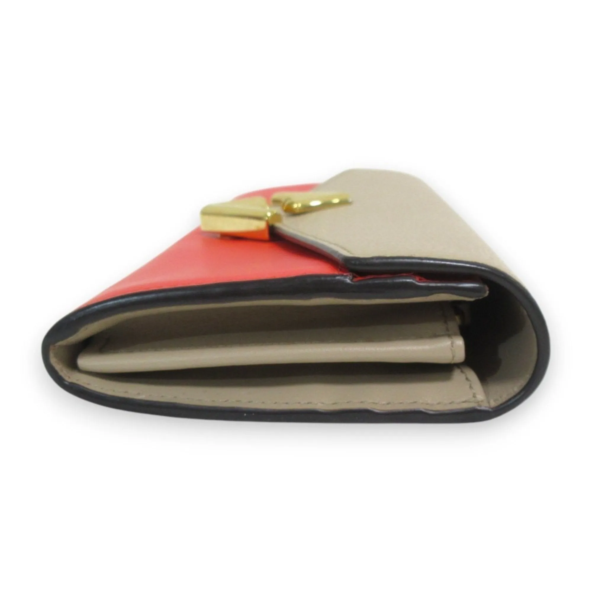 Fendi FF Red Leather Accessories