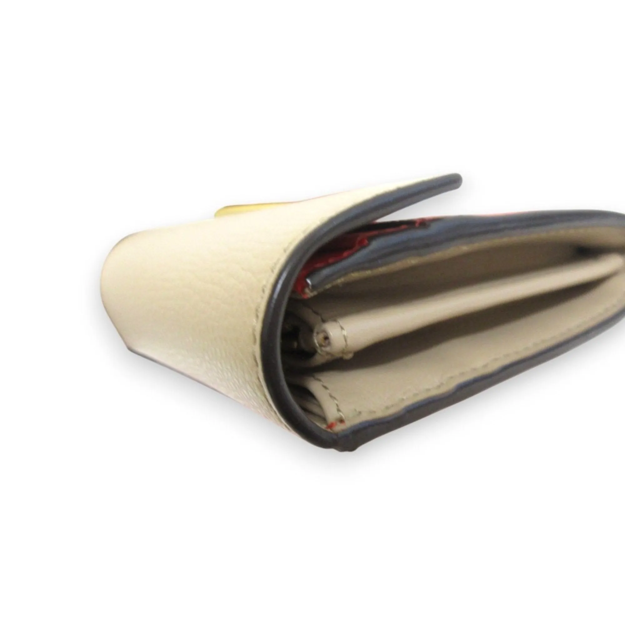 Fendi FF Red Leather Accessories