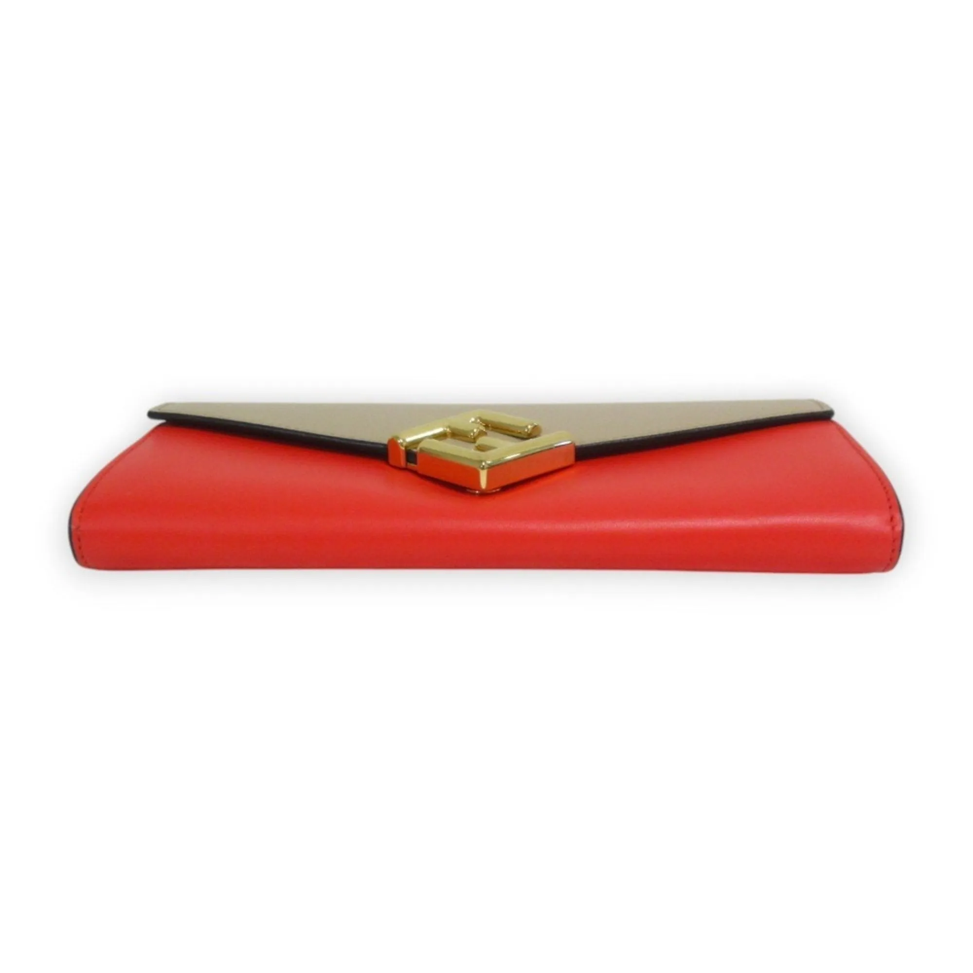 Fendi FF Red Leather Accessories