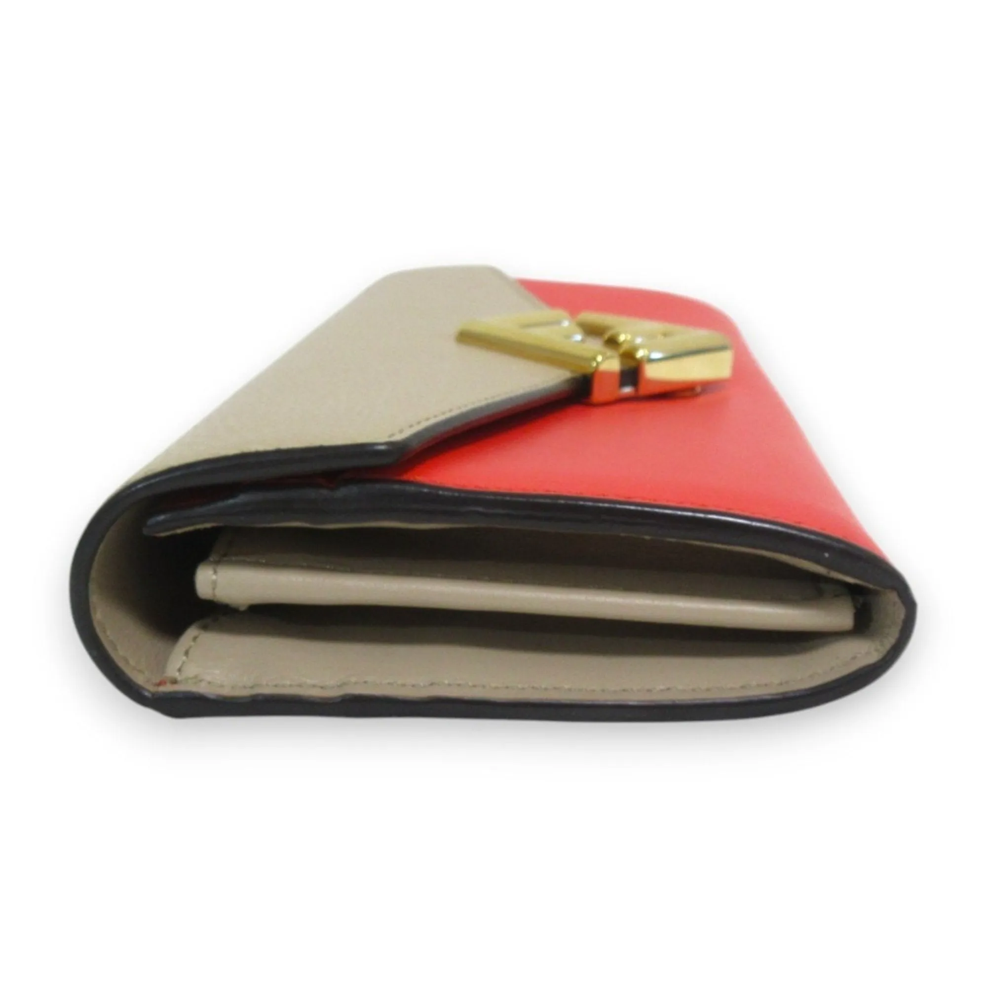 Fendi FF Red Leather Accessories
