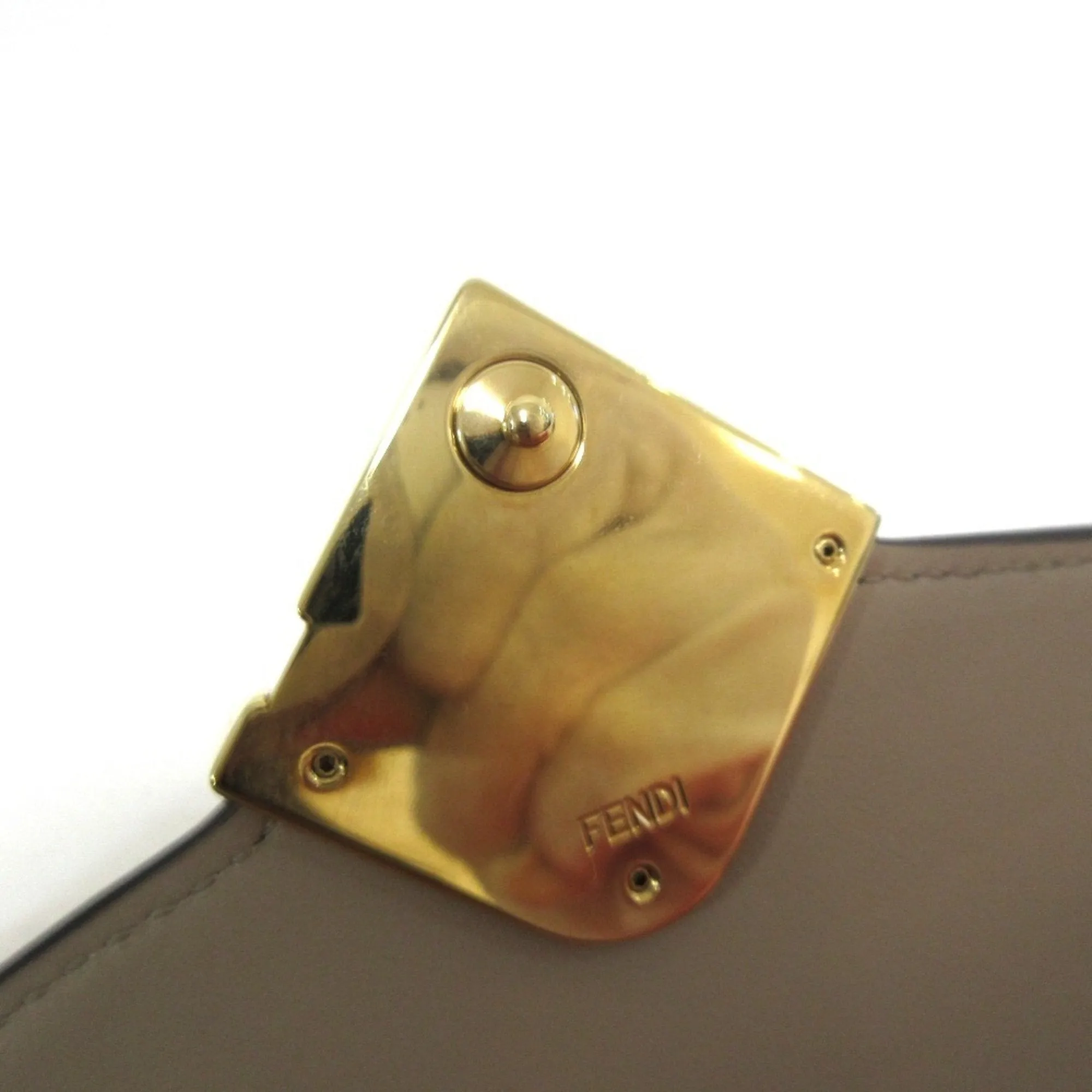 Fendi FF Red Leather Accessories