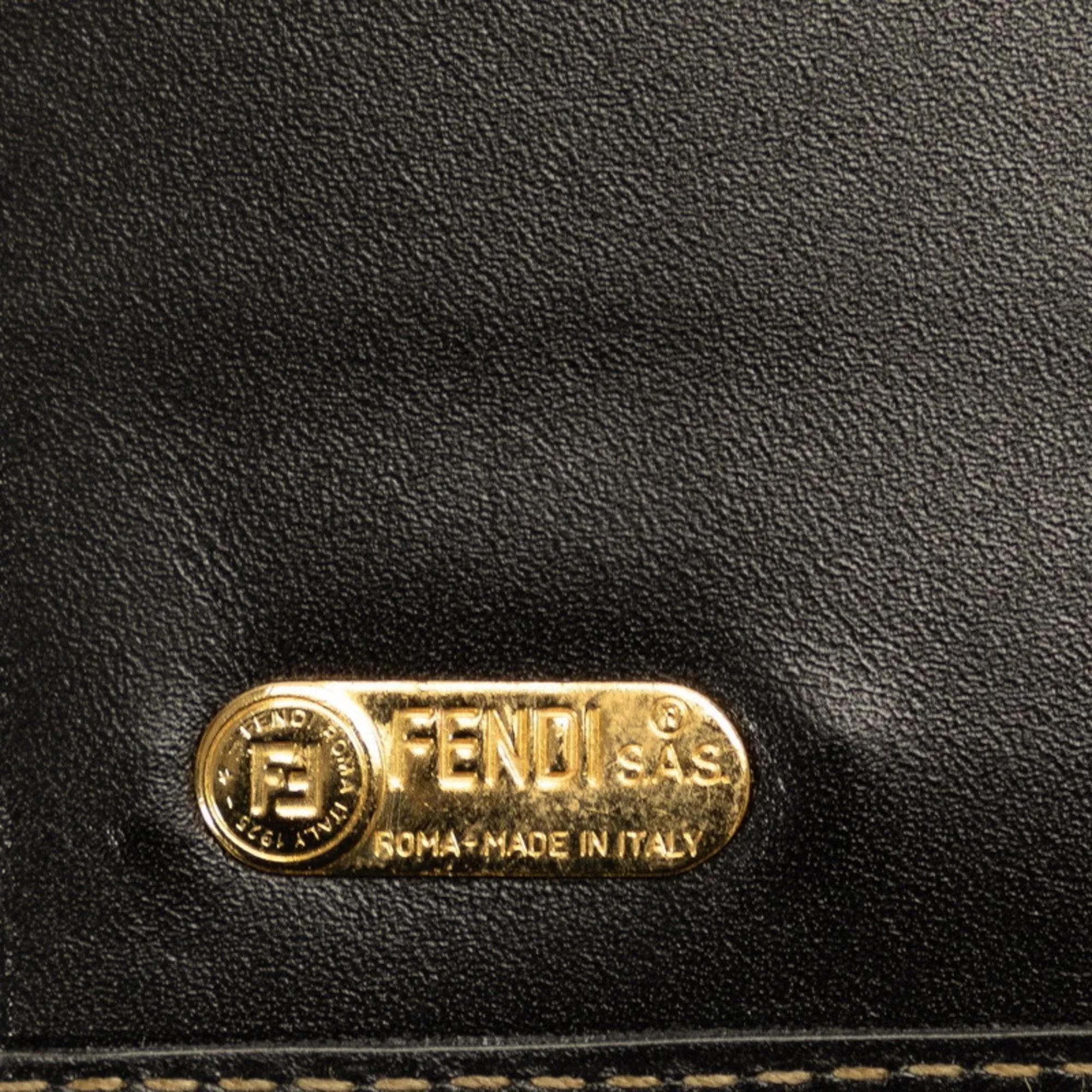 Fendi Pecan Khaki Canvas Accessories