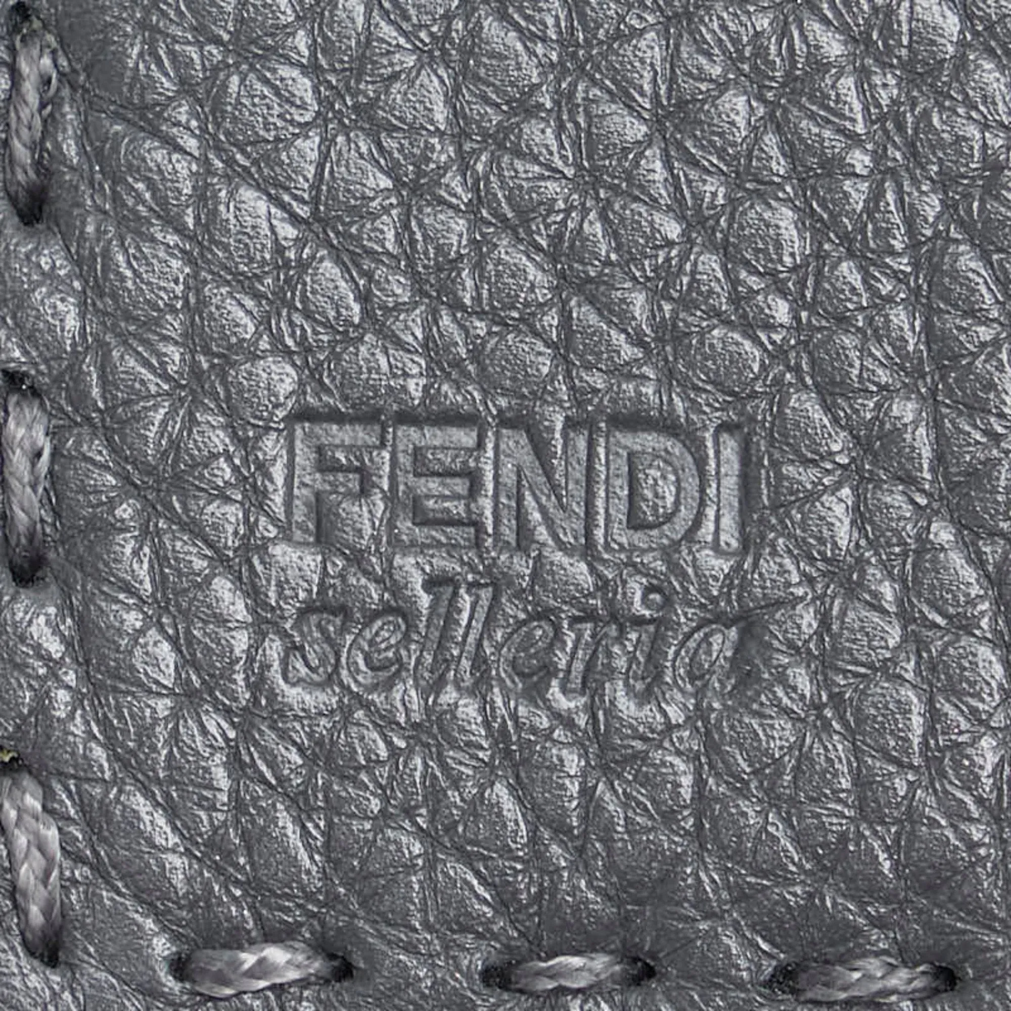Fendi Peekaboo Black Leather Accessories