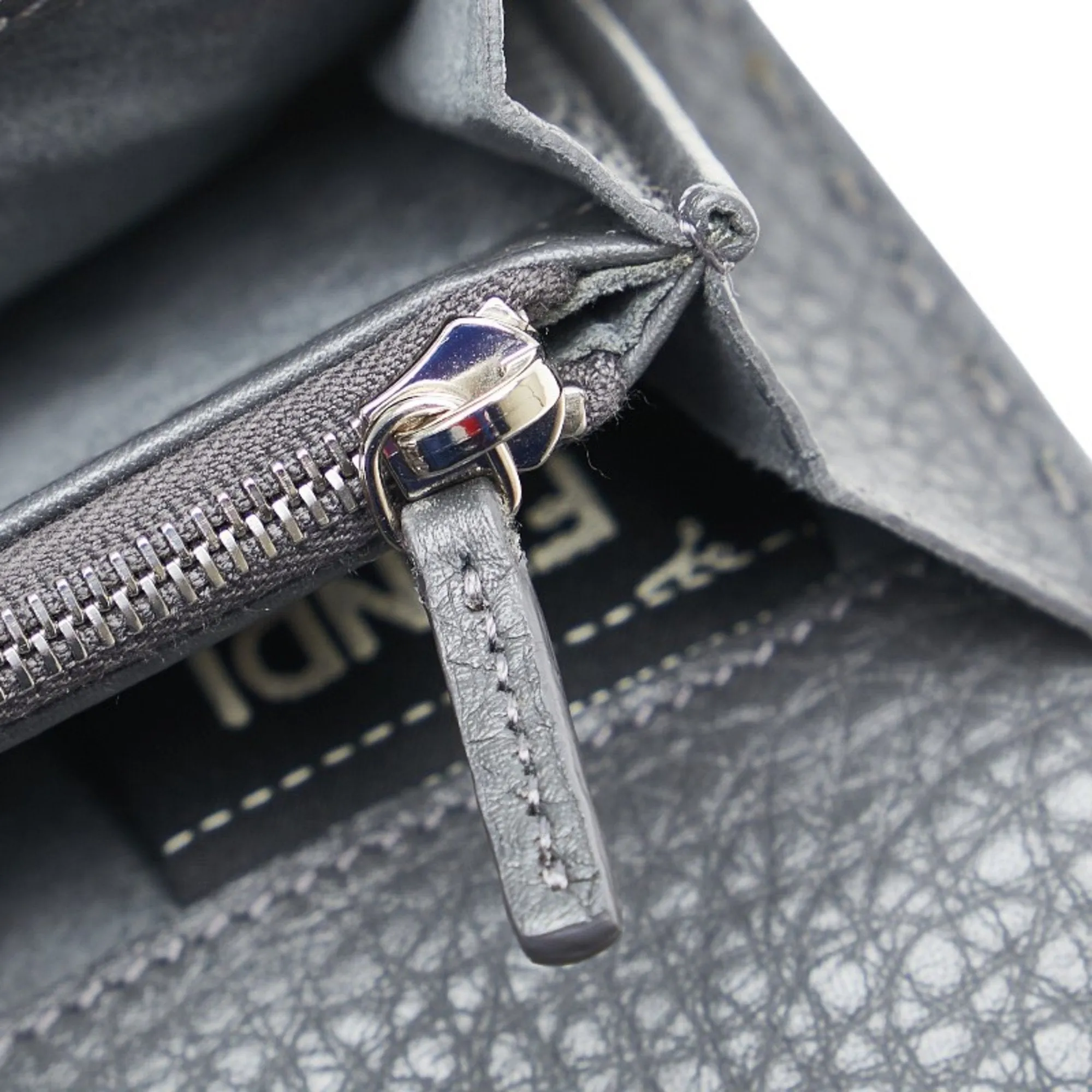 Fendi Peekaboo Black Leather Accessories