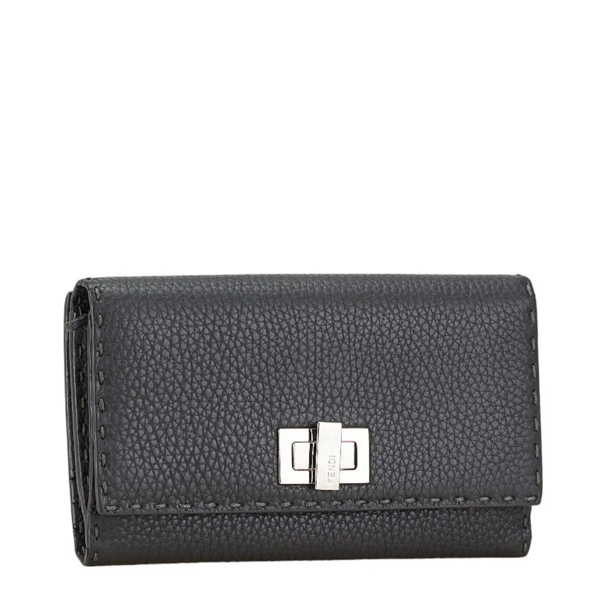 Fendi Peekaboo Black Leather Accessories