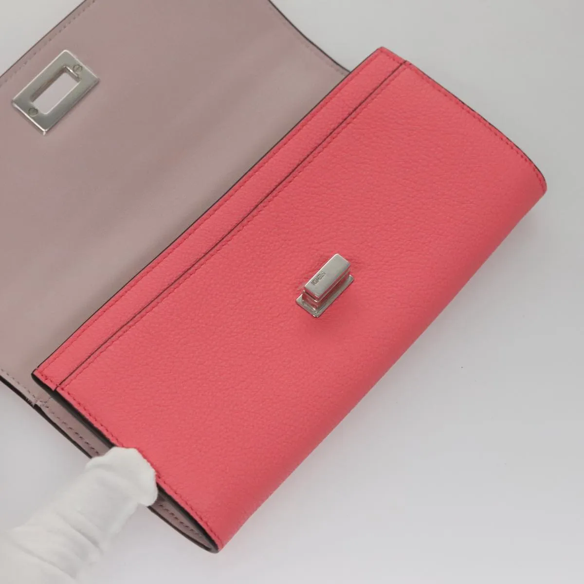 Fendi Peekaboo Pink Leather Accessories