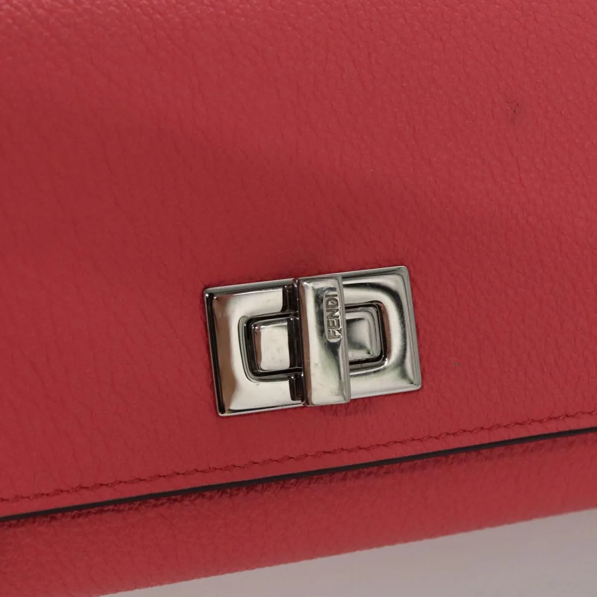 Fendi Peekaboo Pink Leather Accessories
