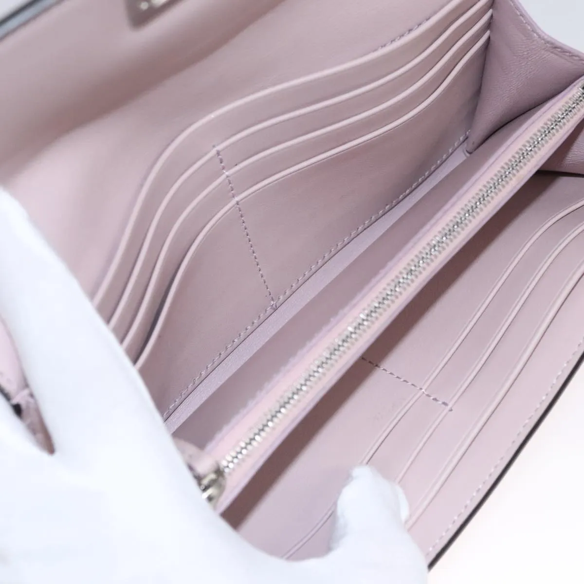 Fendi Peekaboo Pink Leather Accessories