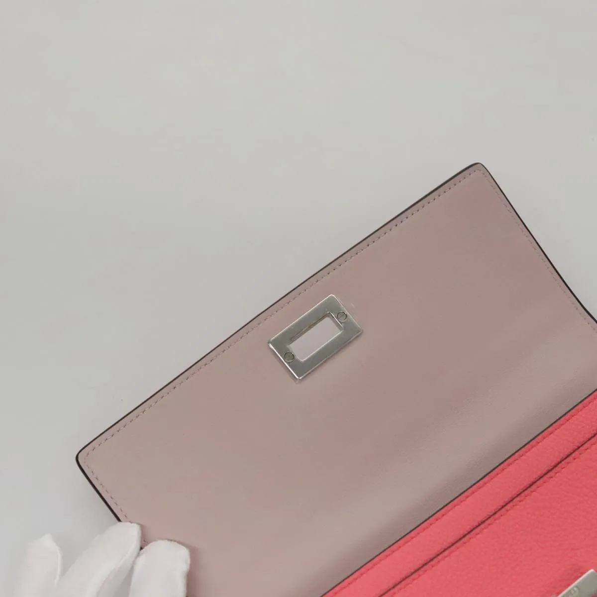 Fendi Peekaboo Pink Leather Accessories