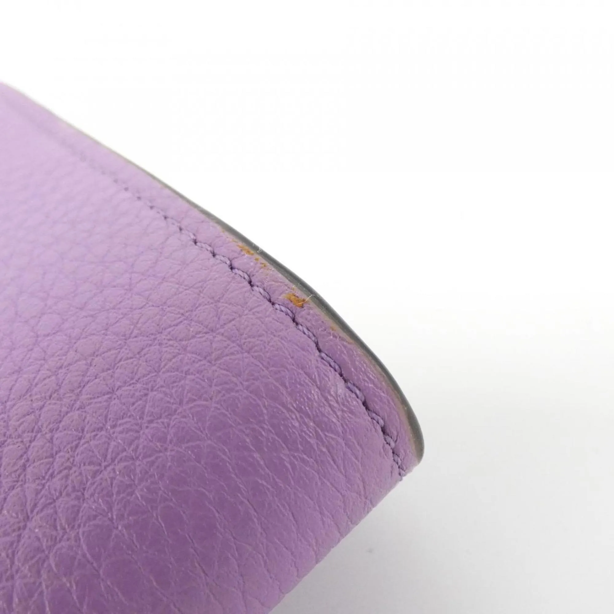 Fendi Peekaboo Purple Leather Accessories