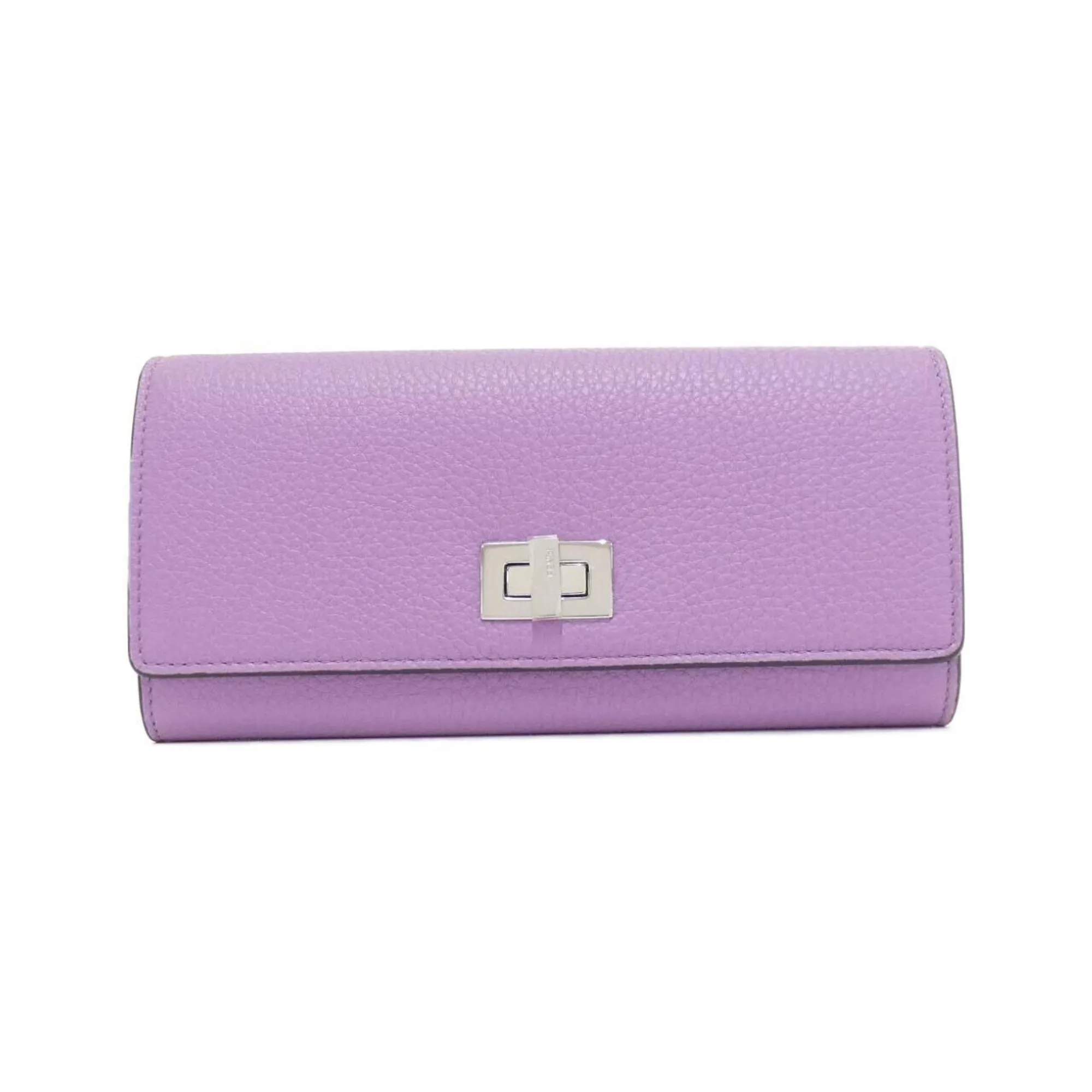 Fendi Peekaboo Purple Leather Accessories