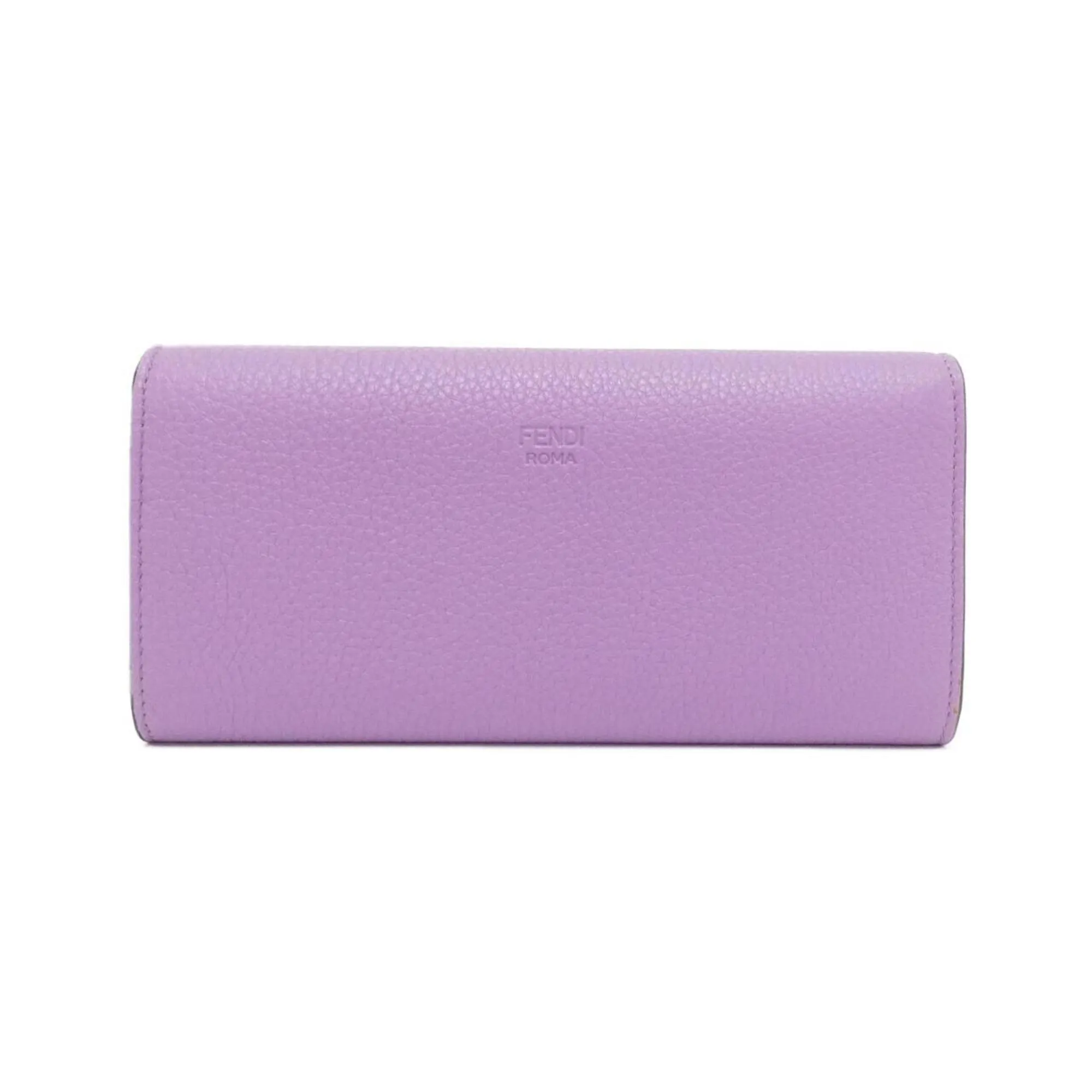 Fendi Peekaboo Purple Leather Accessories
