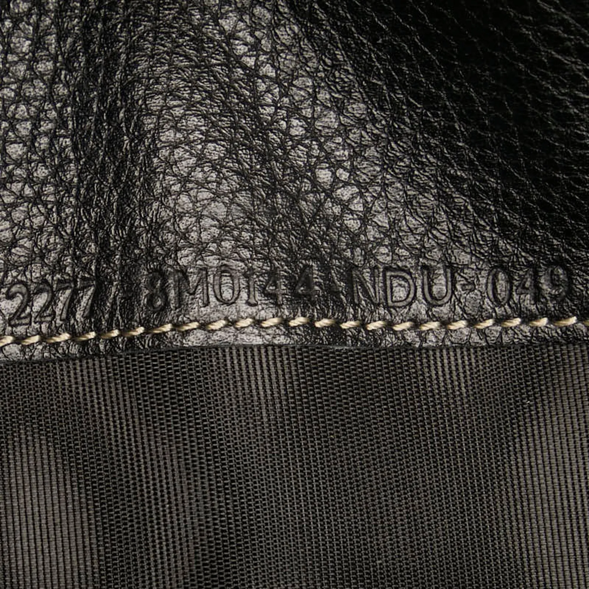 Fendi Selleria Navy Leather Accessories