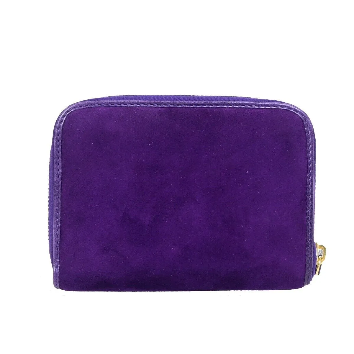 Fendi Zucca Purple Suede Accessories