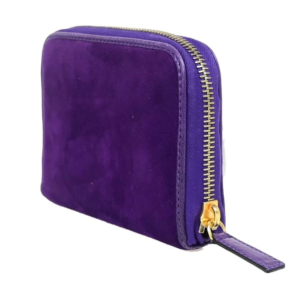 Fendi Zucca Purple Suede Accessories