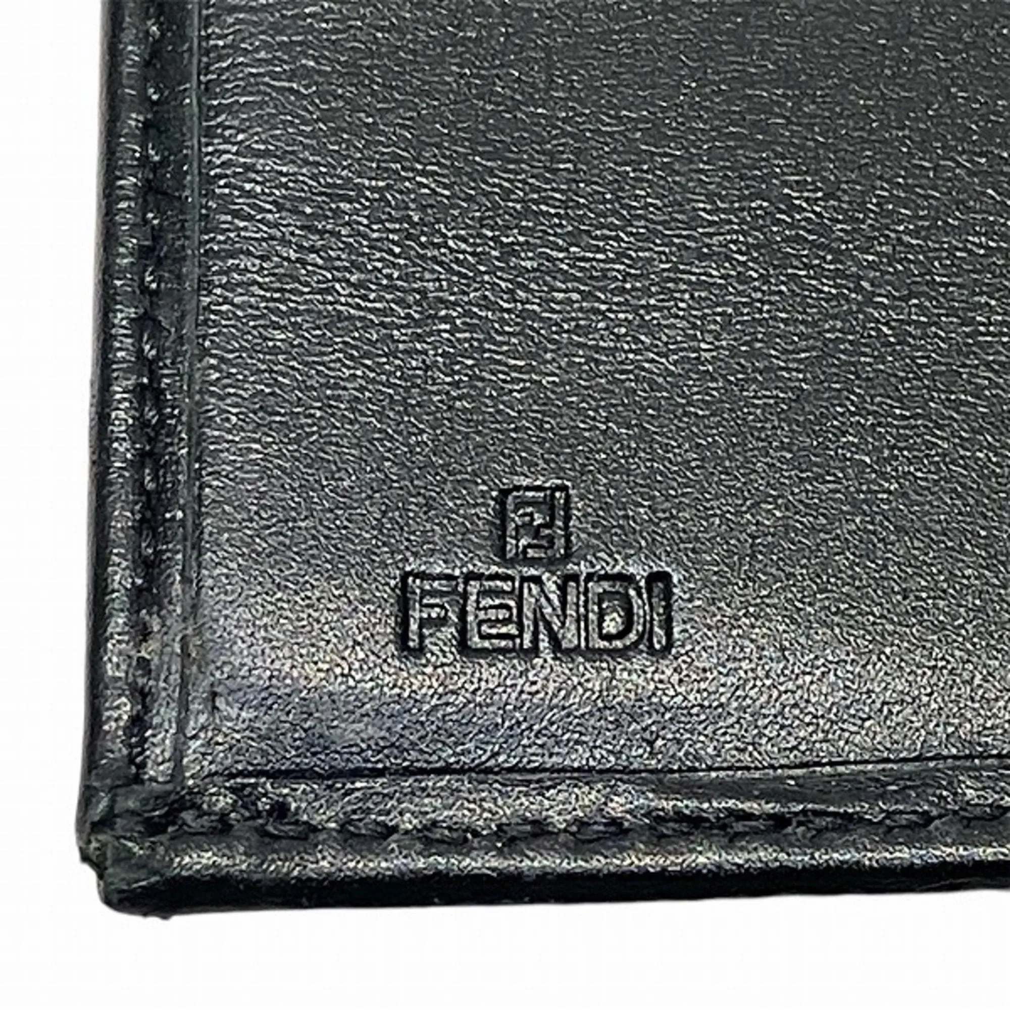 Fendi Zucchino Black Canvas Accessories