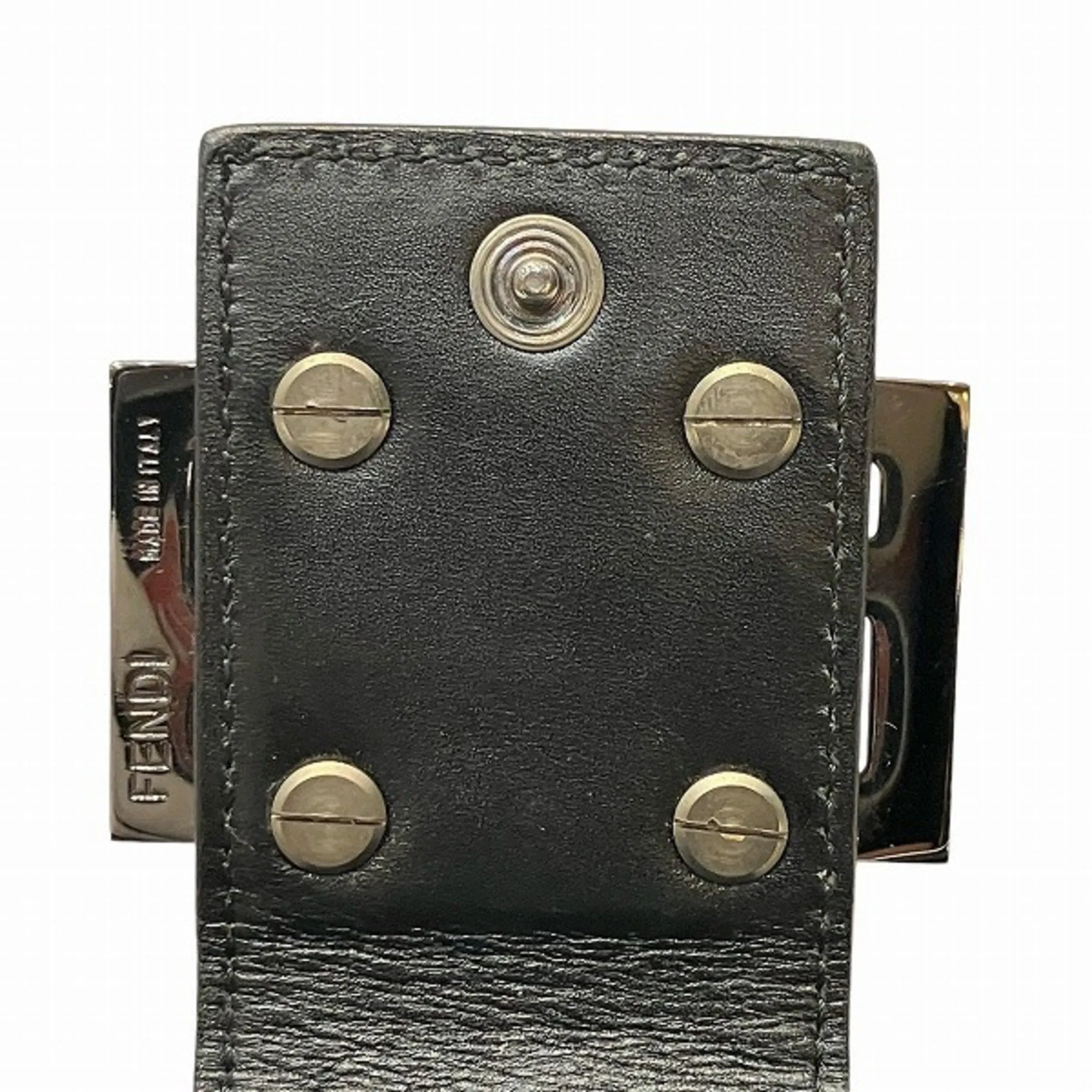 Fendi Zucchino Black Canvas Accessories
