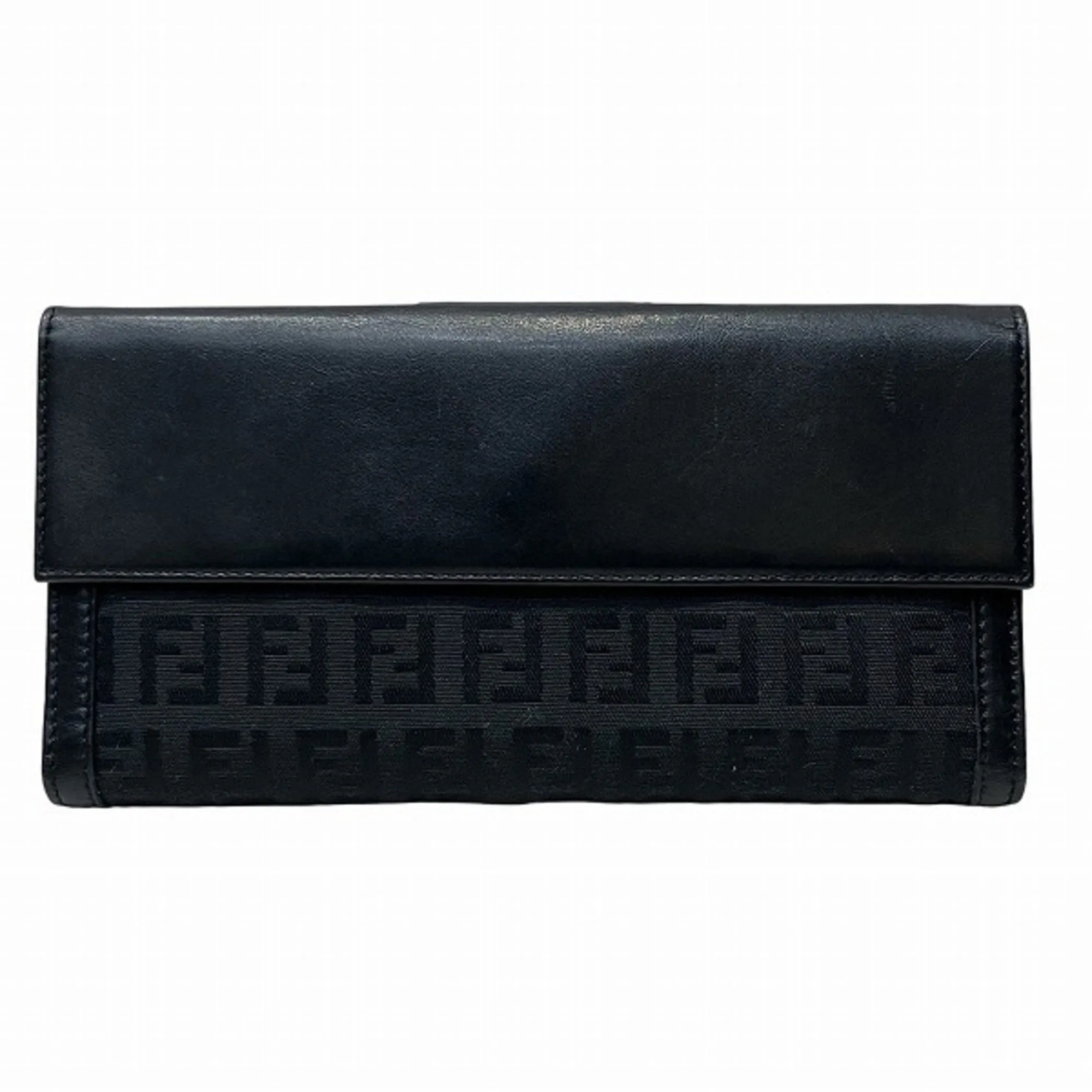 Fendi Zucchino Black Canvas Accessories