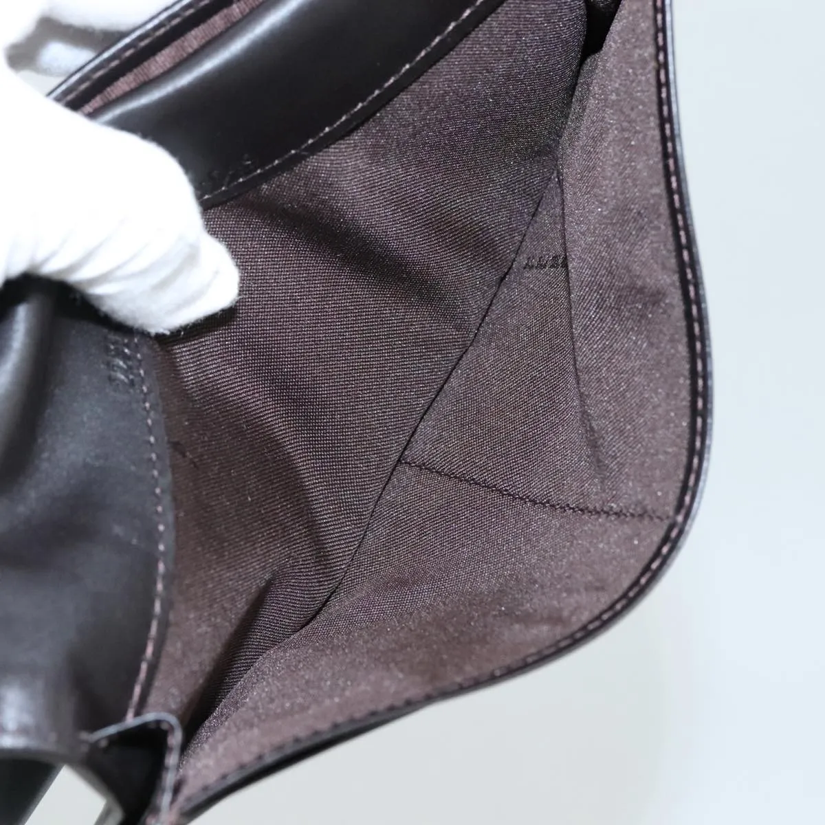 Fendi Zucchino Brown Canvas Accessories