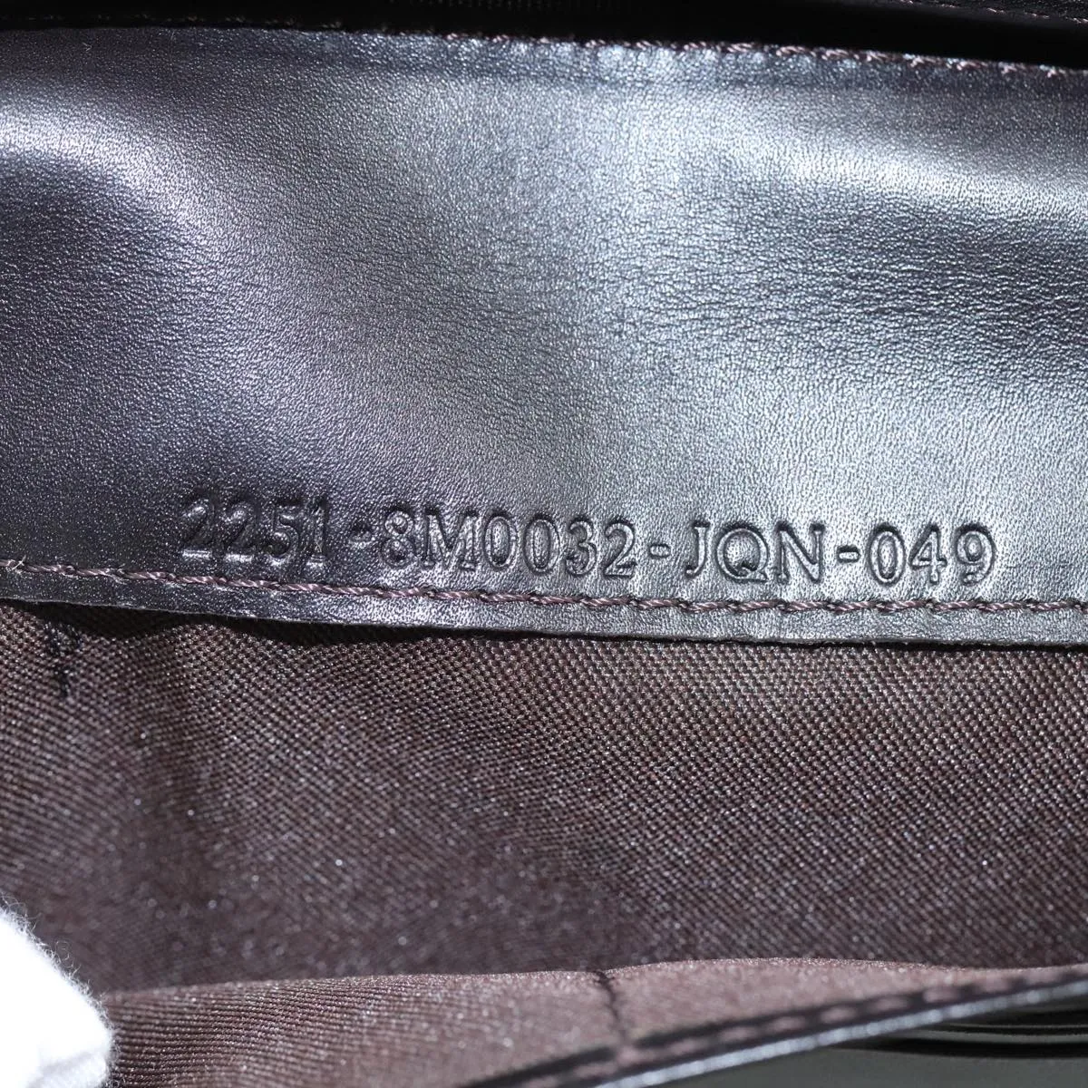 Fendi Zucchino Brown Canvas Accessories