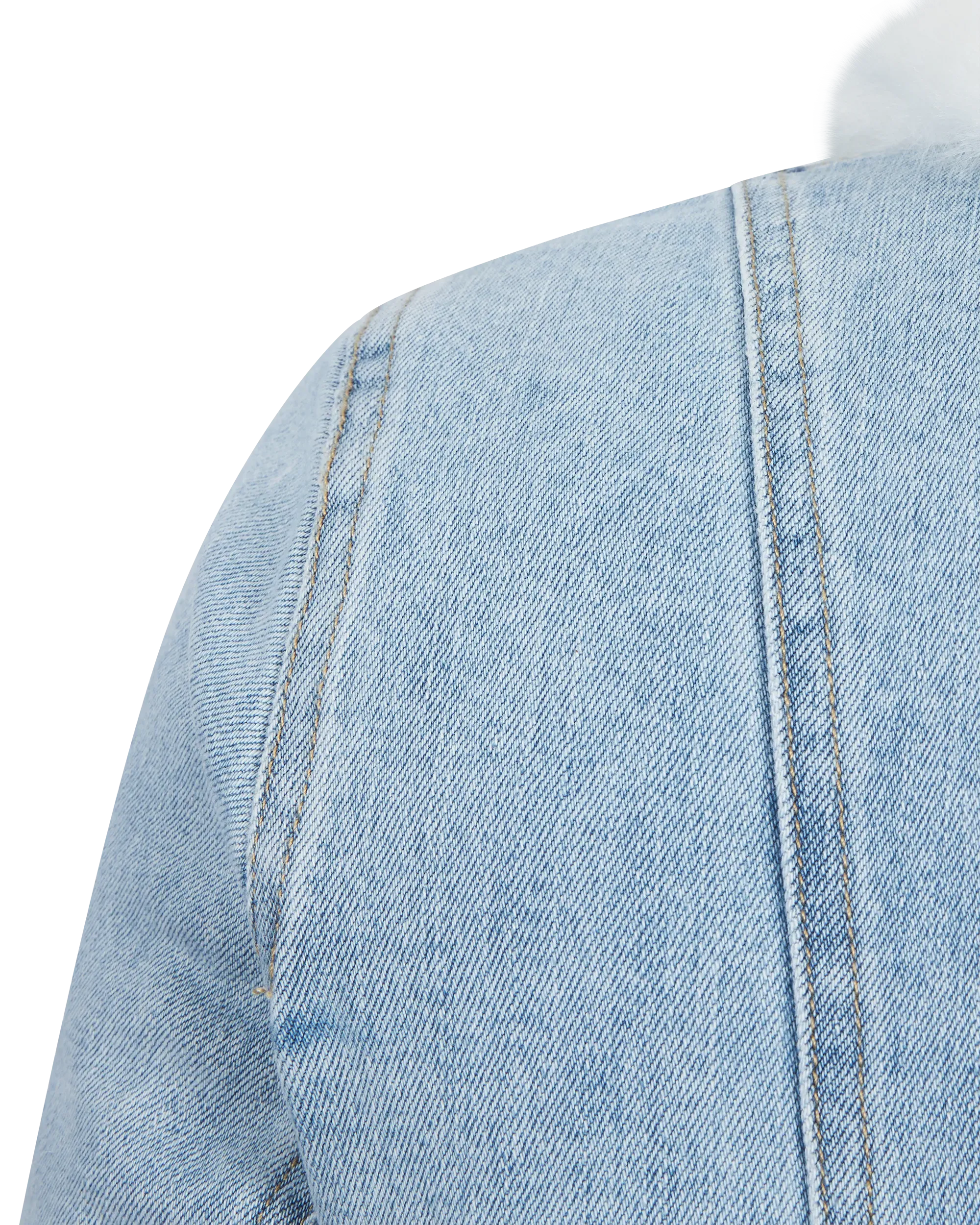 Generation Love Jude Denim Faux Fur Combo Jacket